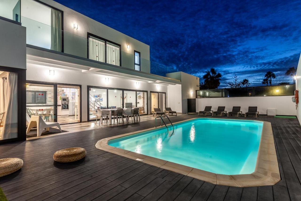 Villa Luxury Azul Private Pool And Bbq Corralejo By Holidays Home Dış mekan fotoğraf